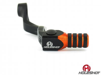 Holeshot, Växelspak, SVART ORANGE, KTM 18-22 250 EXC TPI/300 EXC TPI, 17 250 EXC/300 EXC, 23 250 EXC/300 EXC, 17-22 250 SX, Husq