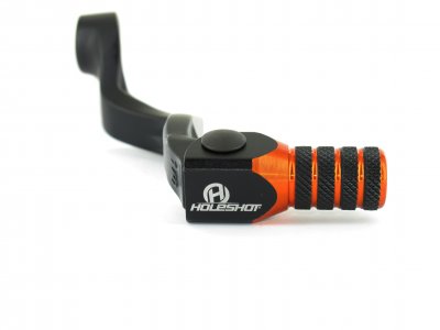 Holeshot, Växelspak, SVART ORANGE, KTM 00-08 65 SX, 98-00 60 SX