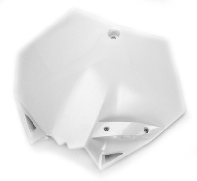 Cycra, Stadium Nummerplåt, VIT, KTM 07-12 450 SX-F, 07-12 250 SX/250 SX-F, 10-12 350 SX-F, 07-12 125 SX, 07-08 144 SX/505 SX-F, 