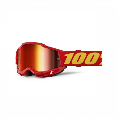 100%, ACCURI 2 GLASÖGON RED - MIRROR RED LENS