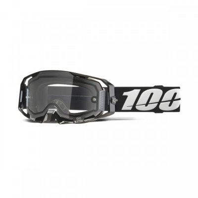 100%, ARMATIC™ ENDURO MOTO DUAL PANE GLASÖGON BLACK - CLEAR LENS