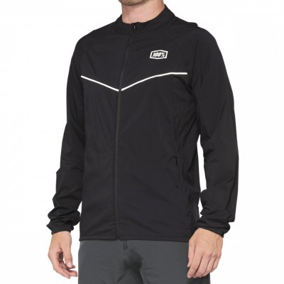 100% CORRIDOR STRETCH WINDBREAKER BLACK
