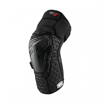 100% SURPASS KNEE GUARDS BLACK