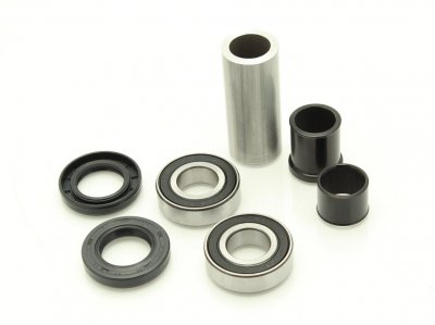 Haan Wheels, Komplett Lager/Distanser/Axel/Packbox Kit, FRAM, Kawasaki 19-26 KX450, 24-26 KX450X, 21-23 KX250