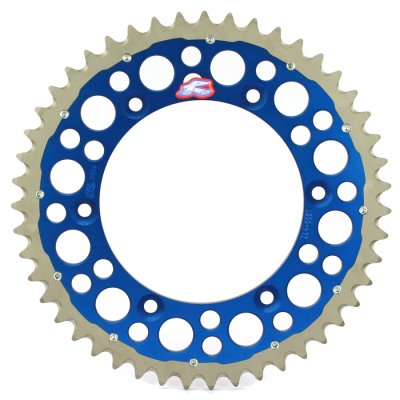 Renthal, Bakdrev, 520, 50, BLÅ, Yamaha 03-26 WR450F/YZ450F, 16-19 WR250, 01-26 WR250F/YZ250F, 08-20 WR250R, 99-26 YZ250, 99-26 Y