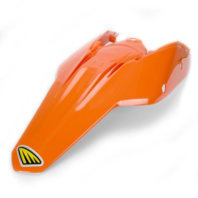 Cycra, Bakskärm Powerflow, ORANGE, KTM 08-11 450 EXC-F, 07-10 450 SX-F, 08-11 250 EXC/250 EXC-F/200 EXC/300 EXC/530 EXC, 07-10 2