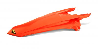 Cycra, Powerflow Bakskärm: Orange 2016 SX 125/150, SXF 250/350/450, ORANGE, KTM 16-18 450 SX-F, 17-18 250 SX, 16-18 250 SX-F, 16