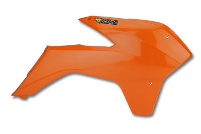 Cycra, Kylarvingar Intake Powerflow, ORANGE, KTM 14-16 450 EXC-F, 13-15 450 SX-F, 14-16 250 EXC/250 EXC-F, 13-16 250 SX, 13-15 2
