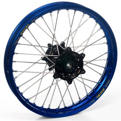 Haan Wheels, Komplett Hjul, 1,85, 16", BAK, BLÅ SVART, Kawasaki 01-26 KX85, 97-00 KX80