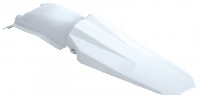 Rtech, Bakskärm, VIT, Husqvarna 05-07 TC 450/TE 450, 05-07 TC 250/TE 250/TE 510, 06-13 WR 250, 06-08 CR 125/WR 125, 06-07 TC 510