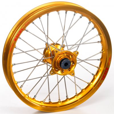 Haan Wheels, Komplett Hjul, 1,85, 16", BAK, GULD, KTM 21-23 85 SX, Husqvarna 21-23 TC 85, GasGas 21-23 MC 85