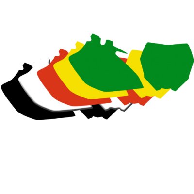 Black Bird, Nummerplåtsdekaler, VIT, KTM 13-15 450 SX-F, 13-15 250 SX/250 SX-F, 13-15 350 SX-F, 13-15 125 SX/150 SX