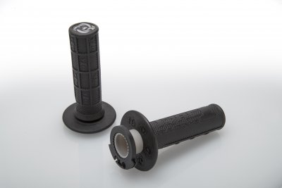 Torc1, Defy Lock-On Grip, Soft Diamond/Waffle, 2-takt, SVART