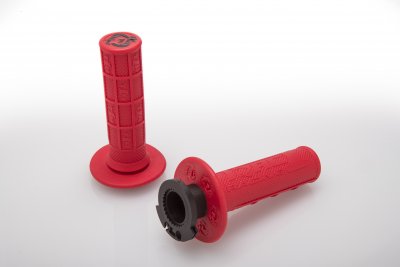 Torc1, Defy Lock-On Grip, Soft Diamond/Waffle, 2-takt, RÖD
