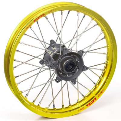 Haan Wheels, Komplett Hjul, 1,85, 16", BAK, GUL GRÅ, Suzuki 02-24 RM85, 97-01 RM80