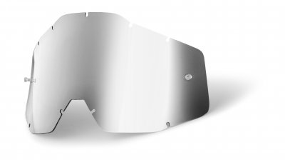 100%, Lens Mirror / Smoke Anti-Fog, SILVER