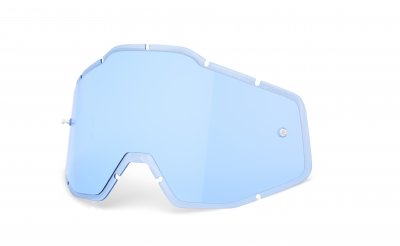 100%, Injected Lens Anti-Fog, BLÅ