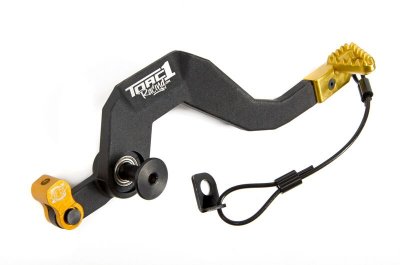 Torc1, Motion Bromspedal, SVART GUL, Suzuki 05-22 RM-Z450, 07-22 RM-Z250