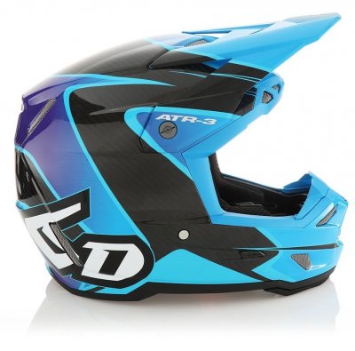 6D ATR-3 Wave Gloss Helmet FIM