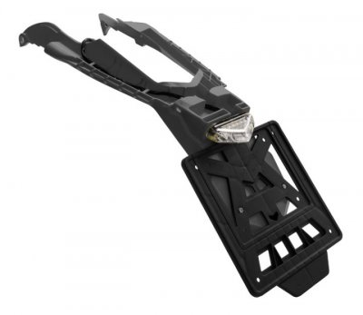 Rtech, Baklampa/bakskärm, Integra Led, avtagbar skylthållare, SVART, Husqvarna 24-25 FE 450, 24-25 FE 250/FE 501/TE 150, 24-26 T