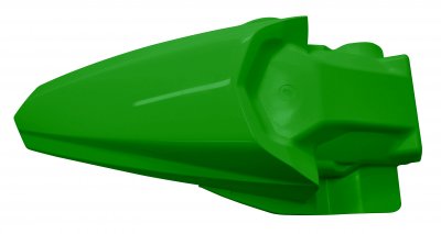 Rtech, Bakskärm, GRÖN, Kawasaki 14-26 KX85