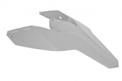 Rtech, Bakskärm/Sidopanel, VIT, KTM 08-11 450 EXC-F, 08-11 250 EXC/250 EXC-F, 08-11 125 EXC/300 EXC/530 EXC, Husaberg 11-12 TE25