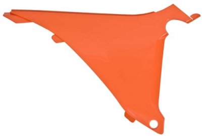 Rtech, Sidokåpa Höger, ORANGE, KTM 12-13 450 EXC-F, 12-13 250 EXC/250 EXC-F, 11 250 SX, 12-13 350 EXC-F, 12-13 125 EXC/200 EXC/5