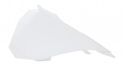 Rtech, Luftburkspanel (vänster), VIT, KTM 13-17 85 SX, Husqvarna 14-17 TC 85 (17/14)/TC 85 (19/16)