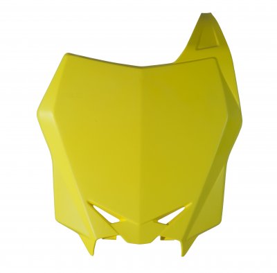 Rtech, Nummerplåt Factory Edt, GUL, Suzuki 08-17 RM-Z450, 10-18 RM-Z250