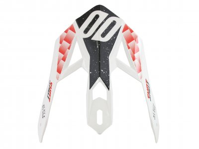 Shot, SKÄRM LITE RUSH BLACK RED GLOSSY 2020