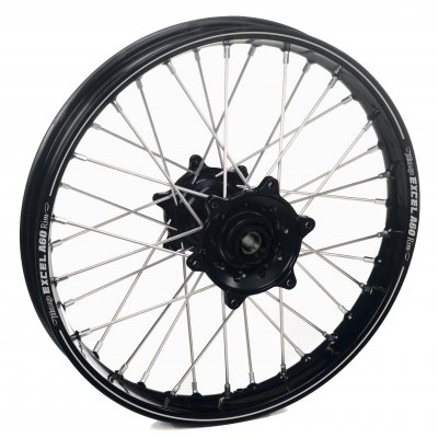 Haan Wheels, Komplett Hjul A60, 1,85, 19", BAK, SVART, TRIUMPH 25 TF 450-RC, 26 TF 450-X, 24-26 TF 250-X