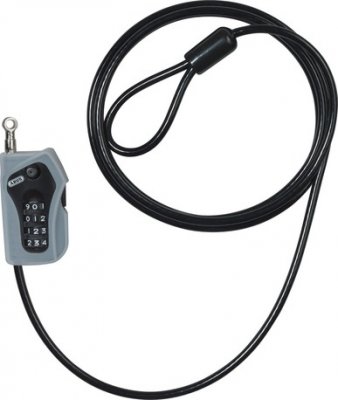 Abus Låswire Combiloop 205/200 Svart 200 cm