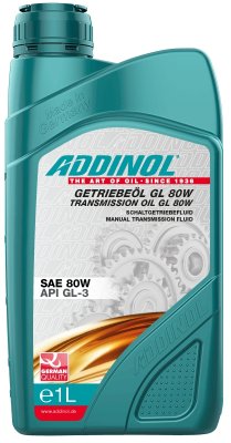 ADDINOL TRANSMISSION OLJA GL 80 W