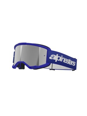 Alpinestars Goggle Vision 3 WORDMARK Blå/Spegel Silver