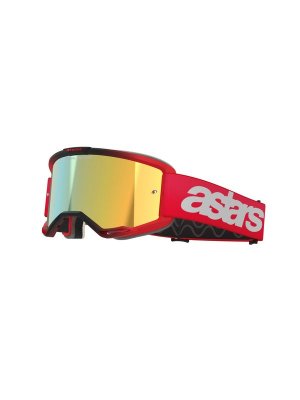 Alpinestars Goggle Vision 5 BLAZE Röd/Spegel Guld