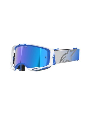 Alpinestars Goggle Vision 8 CORP Blå/Vit Spegel/Blå