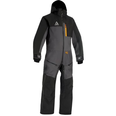 Skoteroverall AMOQ Dynamic YOUTH Overall Fodrad Svart/Grå/Orange