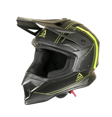 AMOQ Vertigo MIPS Hjälm Svart/HiVis