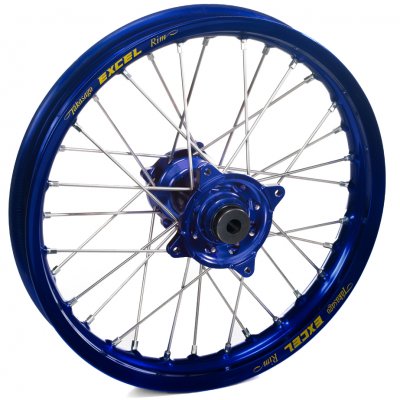 Haan Wheels, Komplett Hjul, 1,60, 12", BAK, BLÅ, KTM 24-26 50 SX, Husqvarna 24-25 TC 50, 26 TC 50, GasGas 24 MC 50, 26 MC 50, 25
