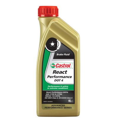 Castrol Bromsvätska React Performance DOT 4 1 L