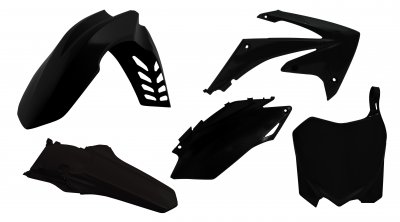 Rtech, Plastkit, SVART, Honda 11-12 CRF450R, 11-13 CRF250R