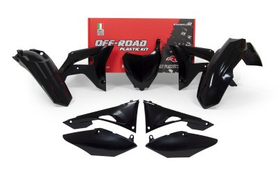 Rtech, Plastkit, SVART, Honda 17-18 CRF450R, 18 CRF250R