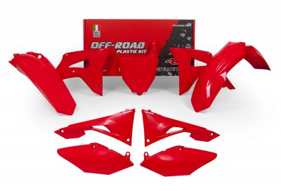 Rtech, Plastkit, RÖD, Honda 17-18 CRF450R, 18 CRF250R