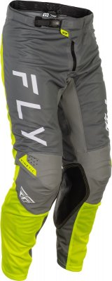 Crossbyxor FLY RACING Kinetic Mesh - Grey/Yellow