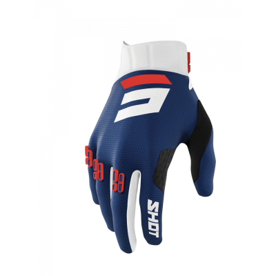 Crosshandskar SHOT, HANDSKAR AIRFLOW, VUXEN, BLÅ