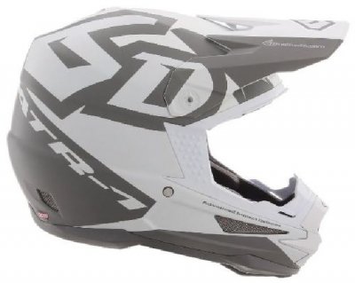 Crosshjälm 6D ATR-1 Switch White Grey