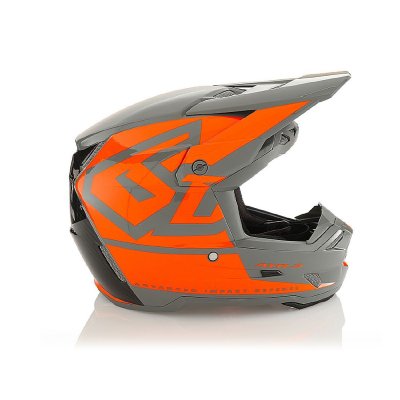 Crosshjälm 6D ATR-3Y 2025 Hex Gloss Helmet, Neon Orange