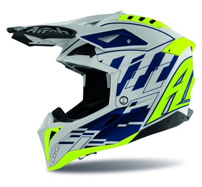 CROSSHJÄLM Airoh Hjälm Aviator 3 Rampage blå