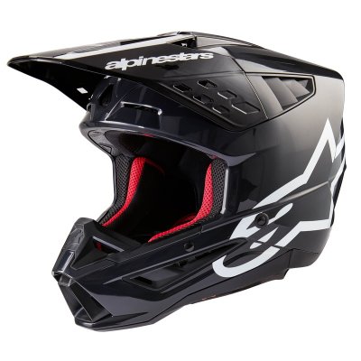 Crosshjälm Alpinestars Hjälm S-M5 2206 Corp Grå
