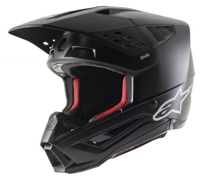 Crosshjälm Alpinestars Hjälm S-M5 2206 Mattsvart